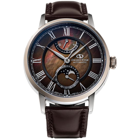 Zegarek Męski Orient Star RE-AY0121A00B brązowy Inna marka
