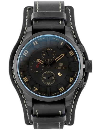 Zegarek Męski Perfect A177T - Grafitowy Podkładka (Zp251B) PERFECT