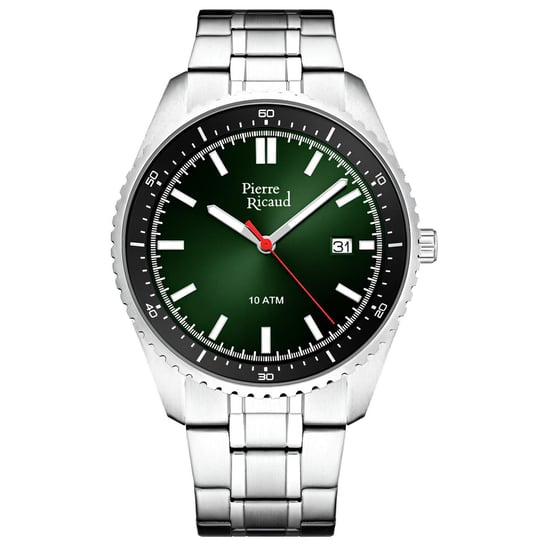 Zegarek Męski Pierre Ricaud P6052.Y110Q srebrny PIERRE RICAUD