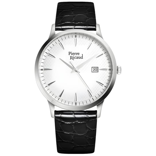 Zegarek Męski Pierre Ricaud P91023.5213Q2 czarny PIERRE RICAUD