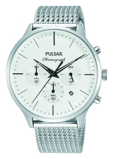 Zegarek męski PULSAR Business Man, PT3891X1, srebrny Pulsar