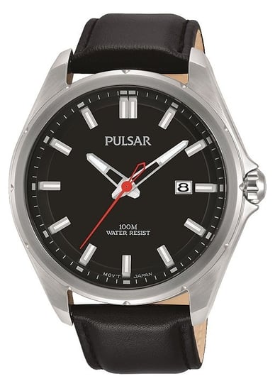 Zegarek męski PULSAR Business Men, PS9557X1, czarno-srebrny Pulsar
