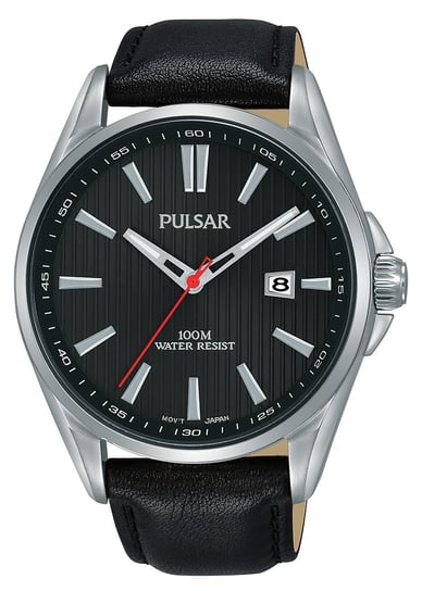Zegarek męski PULSAR Casual, PS9609X1, czarno-srebrny Pulsar
