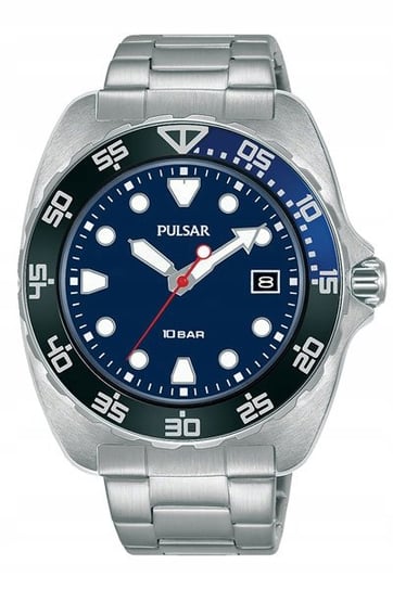 Zegarek Męski Pulsar Ps9673X1 100M Datownik Pulsar Pulsar