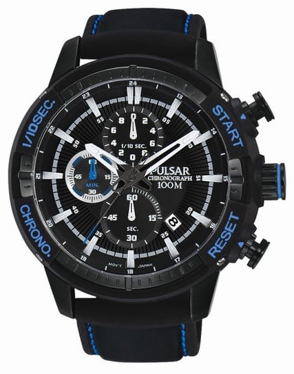 Zegarek męski PULSAR Sport Chronograph, PM3057X1, czarno-biały Pulsar