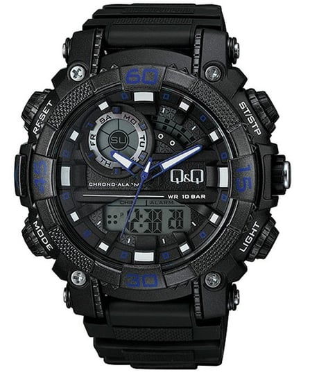 Zegarek Męski Q&Q Gw87-012 Sportowy Chrono Q&Q Q&Q