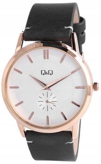 Zegarek męski Q&Q QA60-806 Różowe złoto Q&Q