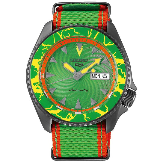 Zegarek Męski Seiko SRPF23K1 zielony Seiko