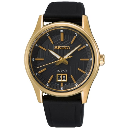 Zegarek Męski Seiko SUR560P1 czarny Seiko
