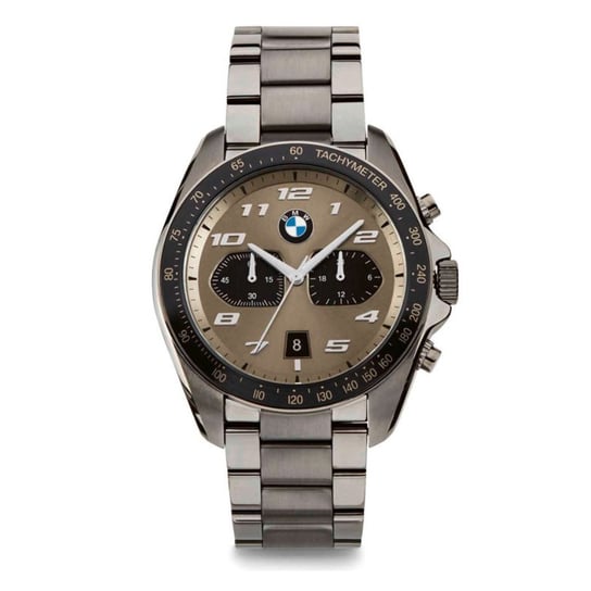 Zegarek męski sportowy BMW z bransoletą, Beżowy BMW
