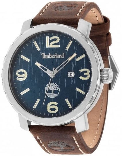 Zegarek męski TIMBERLAND Pinkerton 14399XS/03, brązowo-srebrny Timberland