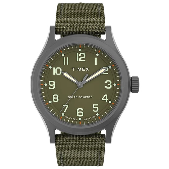 Zegarek Męski Timex TW2V64700 zielony Timex