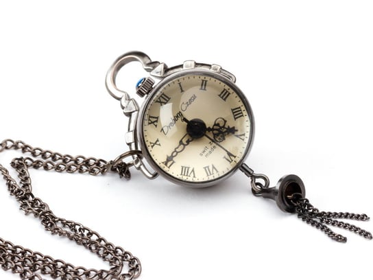 Zegarek na łańcuszku Drobina Czasu, srebrny Drobiny Czasu