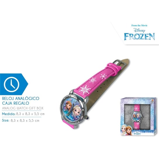 Zegarek na rękę w pudełku prezentowym Frozen - Kraina Lodu Euroswan