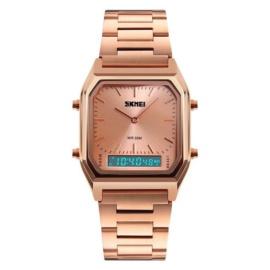 Zegarek SKMEI bransoleta 1220 : Kolor - Różowe złoto SKMEI