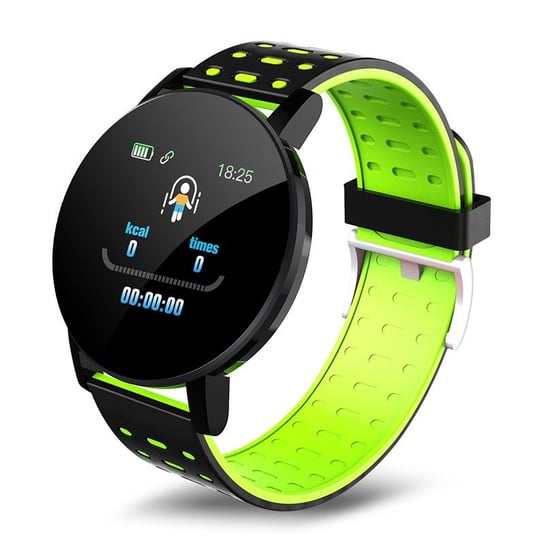 Zegarek Smartwatch 119 Plus Zielony Silikonowy ZeeTech