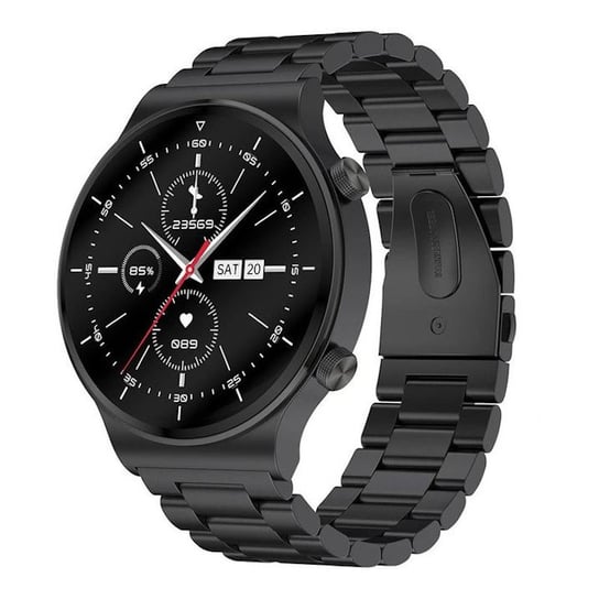 Zegarek Smartwatch C12 Czarny Stalowy MICROWEAR
