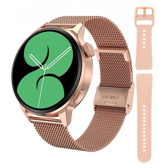 Zegarek Smartwatch Damski Hagen HC13.110.1410.539-SET różowe złoto Hagen