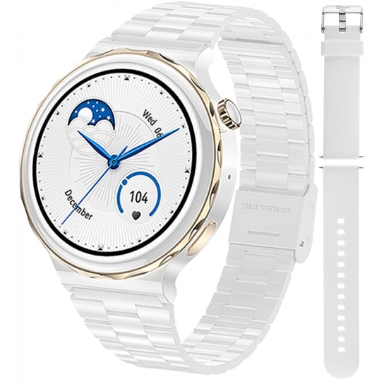 Zegarek Smartwatch Damski Hagen HC24.115.1411.532-SET biały Hagen