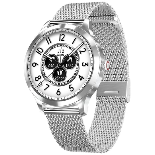 Zegarek Smartwatch Damski Hagen HC61.111.1111 srebrny Hagen