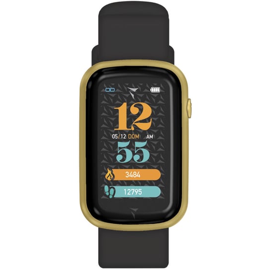 Zegarek Smartwatch Damski Techmade TM-STEPS-GDBK czarny Inna marka