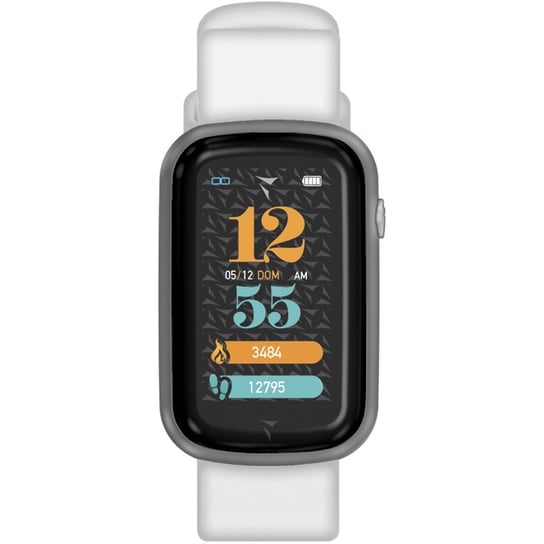 Zegarek Smartwatch Damski Techmade TM-STEPS-SILWH biały Inna marka