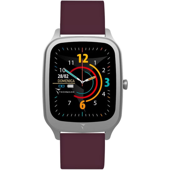 Zegarek Smartwatch Damski Techmade TM-VISION-DRED czerwony Inna marka