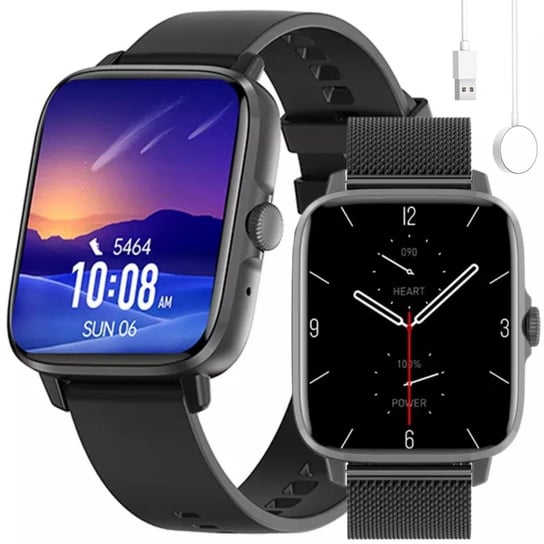 Zegarek Smartwatch Dt102 Damski - Czarny ZeeTech