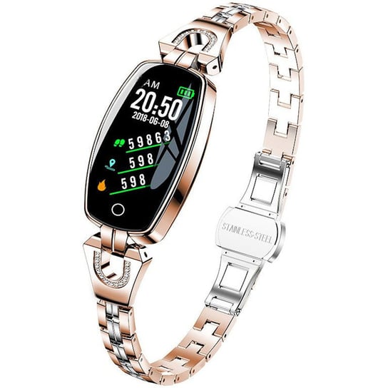 Zegarek Smartwatch H8 Damski Złoty MICROWEAR