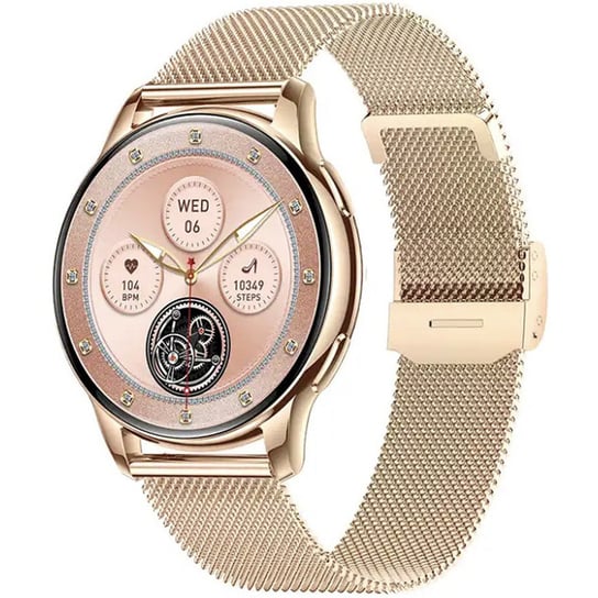 Zegarek Smartwatch Hagen HB13.110.1410 różowe złoto Hagen