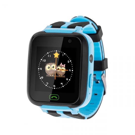 Zegarek smartwatch Kruger&Matz SmartKid dla dzieci z lokalizatorem GPS SOS APARAT niebieski Krüger&Matz