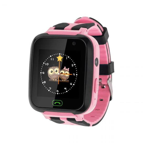 Zegarek smartwatch Kruger&Matz SmartKid dla dzieci z lokalizatorem GPS SOS APARAT różowy Krüger&Matz