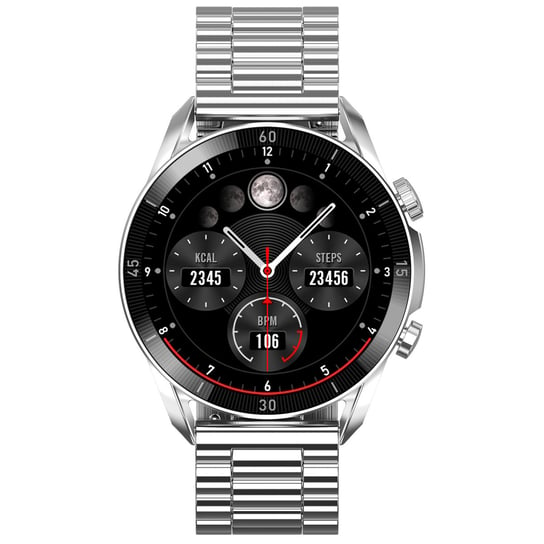 Zegarek Smartwatch Męski Garett 5904238485606 Srebrny Garett