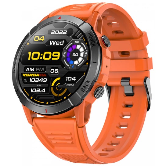 Zegarek Smartwatch Męski Hagen Hc51.28.538 Pomarańczowy Hagen
