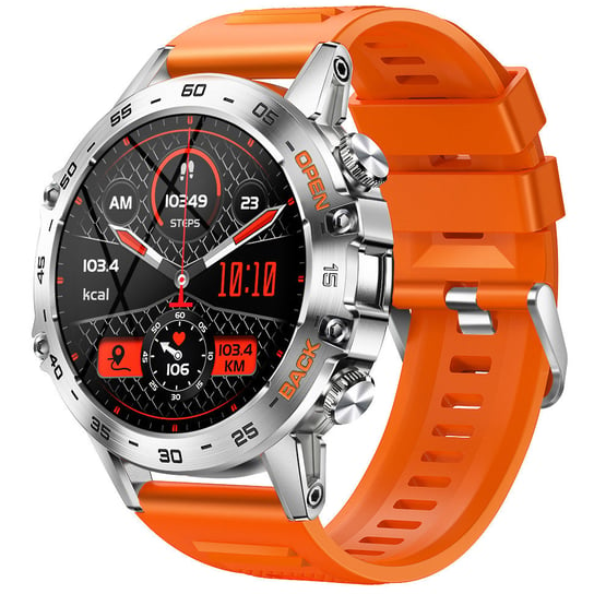 Zegarek Smartwatch Męski Hagen Hc53.111.538 Pomarańczowy Hagen