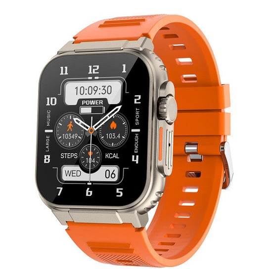Zegarek Smartwatch Męski Hagen HC56.111.138 pomarańczowy Hagen