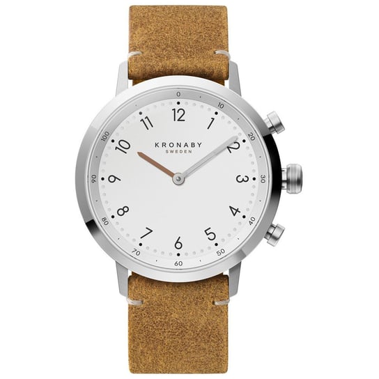 Zegarek Smartwatch Męski Kronaby S3128-1 brązowy Kronaby
