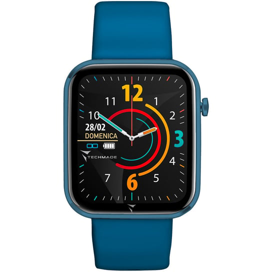 Zegarek Smartwatch Męski Techmade TM-HAVA-BL niebieski Inna marka