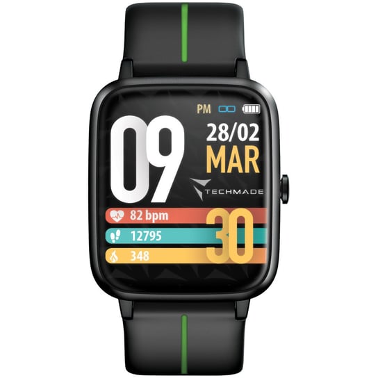 Zegarek Smartwatch Męski Techmade TM-MOVE-BKG czarny Inna marka