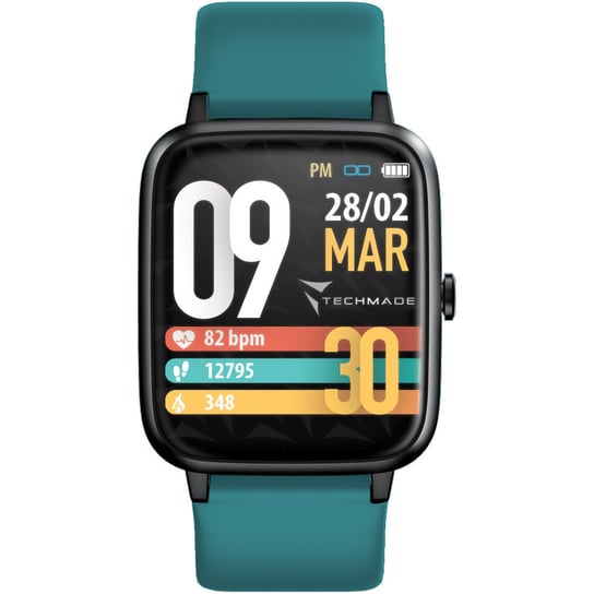 Zegarek Smartwatch Męski Techmade TM-MOVE-GR zielony Inna marka