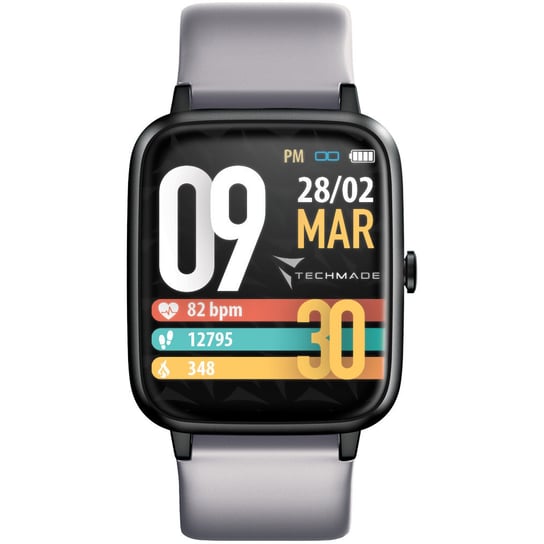 Zegarek Smartwatch Męski Techmade TM-MOVE-GY szary Inna marka