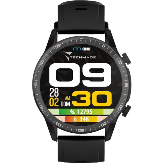 Zegarek Smartwatch Męski Techmade TM-ROCKS-BK czarny Inna marka