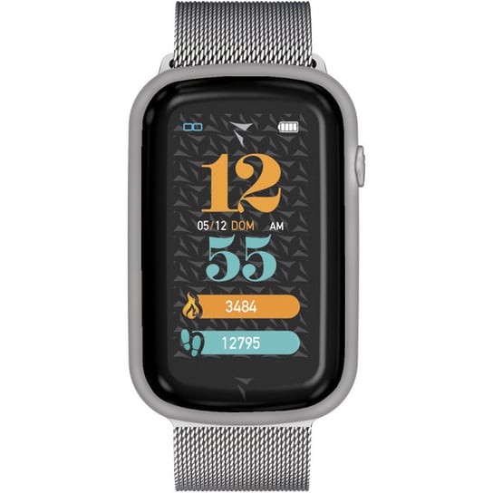 Zegarek Smartwatch Męski Techmade TM-STEPS-MSIL srebrny Inna marka