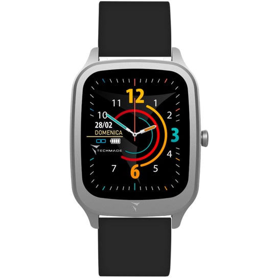 Zegarek Smartwatch Męski Techmade TM-VISION-BK czarny Inna marka