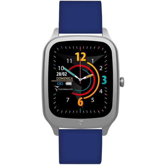 Zegarek Smartwatch Męski Techmade TM-VISION-BL niebieski Inna marka