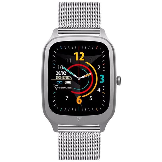 Zegarek Smartwatch Męski Techmade TM-VISION-MSIL srebrny Inna marka