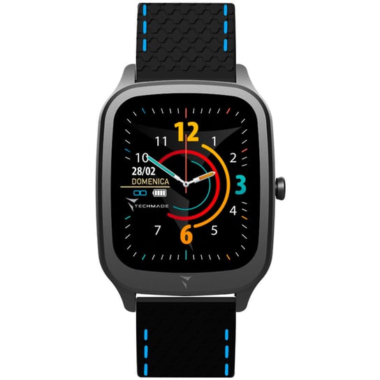 Zegarek Smartwatch Męski Techmade TM-VISIONB-BKSB czarny Inna marka