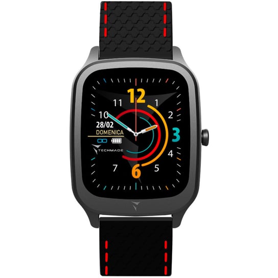 Zegarek Smartwatch Męski Techmade TM-VISIONB-BKSR czarny Inna marka
