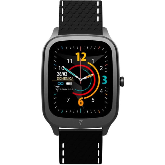 Zegarek Smartwatch Męski Techmade TM-VISIONB-BKSW czarny Inna marka