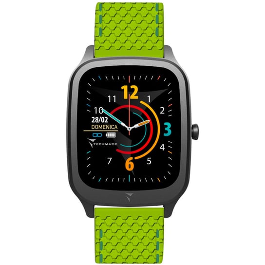 Zegarek Smartwatch Męski Techmade TM-VISIONB-GRS zielony Inna marka